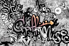 Carta da parati – Arte graffiti moderna