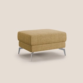 Star Pouf con piedini alti in tessuto impermeabile morbido intreccio T06