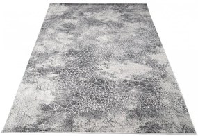 Tappeto di design grigio con un motivo delicato Larghezza: 60 cm | Lunghezza: 100 cm