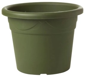 Vaso per piante e fiori CORINTO PLASTECNIC in polipropilene verde H 60 cm Ø 85 cm