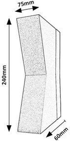 Rabalux 77066 - Applique a LED da esterno TEMSE LED/6W/230V IP65 antracite