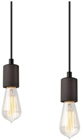 Apparecchio a sospensione nero Leon - LAMKUR