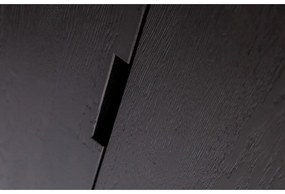 Armadio in frassino nero 60x210 cm Silas - WOOOD