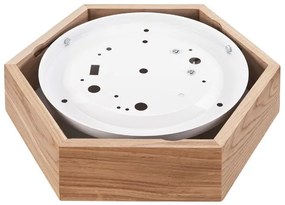 Plafoniera ROVERE HEX 1xE27/60W/230V d. Rovere 32 cm