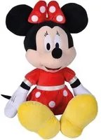 Peluche Minnie XL Da 60 Cm Con Abito Rosso A Pois Bianchi Pupazzo Idea Regalo