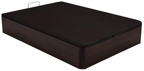 Base del letto con contenitore - 160x200cm - Wengé opaco - HESTIA di DREAMEA PLAY