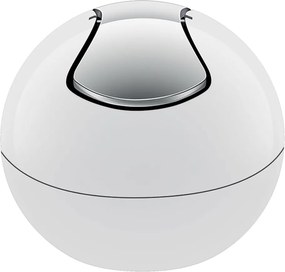 Cestino per la spazzatura bianco in plastica 1 l Bowl – Spirella