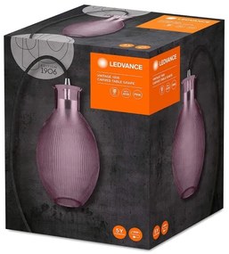Ledvance - Lampada da tavolo GRAPE 1xE27/40W/230V rosa