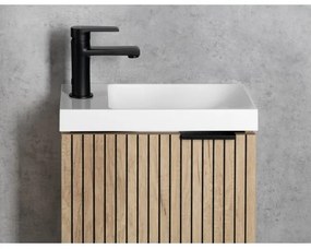Sapho - Miscelatore per lavabo KAI 15 cm nero opaco