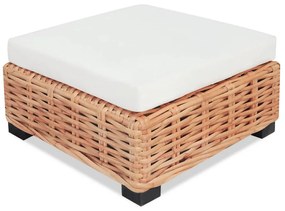 Set divano 16 pz in rattan naturale