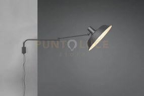 Bolder applique decorativa con pagoda nera orientabile e snodabile ...