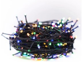 Immax NEO 07756L - Catena luminosa LED RGBW da esterno, 400 LED, 10 funzioni, 43 m, IP44, Wi-Fi (Tuya)