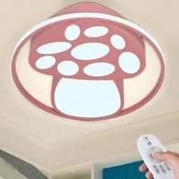 Plafoniera LED Fungo Cameratta Bambini Luce Dimmerabile Lampada Telecomando