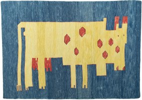 Kilim Tappeto 140 x 200 (Iran) Tessuto A Mano