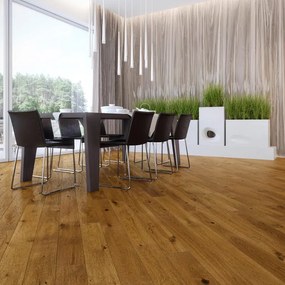 Parquet multistrato forte XL in rovere spazzolato rustico 2.26 m²
