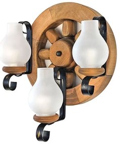 Brilagi - Applique ROATA APLICA 3xE14/40W/230V faggio