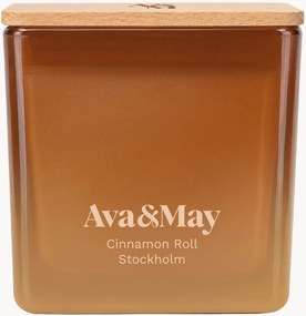 Candela profumata alla cannella (vaniglia, cannella e caramello) Cinnamon Roll
