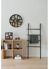 Cornice da parete in plastica nera Luna - Umbra