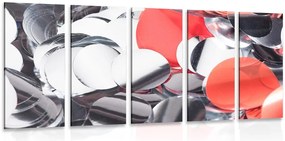 Quadri 5 pezzi – Coriandoli allegri