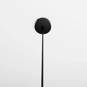 Lampada a sospensione COSMO 1 BL in acciaio e vetro E14 Colore del corpo Miele
