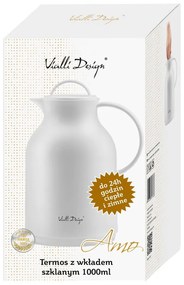 Thermos bianco, 1 l - Vialli Design