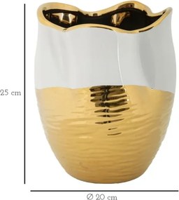 Vaso Ceramica Lux Cm Ø 20X25