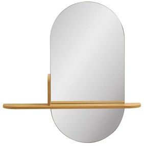 Specchio da parete con ripiano 92x94,5 cm Barco – House Nordic