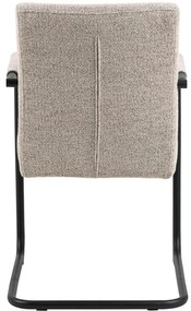 Sedie da pranzo beige in set di 2 Adele - Actona