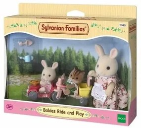 Personaggi d'Azione Sylvanian Families Babies Ride and Play