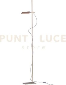 Piantana led book oro 18w 1820lm 3000k 25x16x182cm orientabile