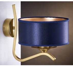 Jupiter 2115 - Lampada da parete KASZMIR 1xE27/15W/230V blu/oro