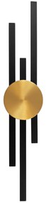 Lampada da parete LED APP1437-W BLACK GOLD