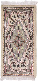 Agra Tappeto orientale 30x60 (Indian) Annodato A Mano