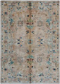 Ziegler Tappeto orientale 130x180 Beige (Pakistan) Annodato A Mano