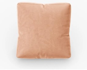 Cuscino in velluto rosa per divano componibile Rome Velvet - Cosmopolitan Design