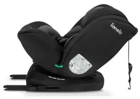 Lionelo - Seggiolino auto BASTIAAN i-Dimensioni 40-150 cm nero/grigio