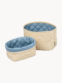 Set di 2 cestini in cotone organico Oatfield