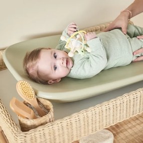 Nattou - Tappetino per il cambio SOFTY 50x70 cm verde