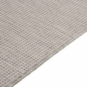 Tappeto da Esterni a Tessitura Piatta 160x230 cm Tortora