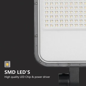 Brilagi-LED Lampione da esterno con palo e kl. 3 m URBANLIGHT LED/100W/230V nero IP65