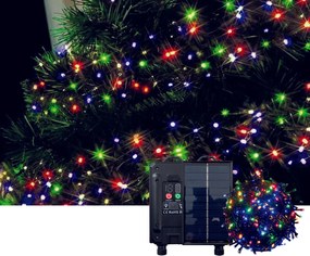Catena Luminosa da esterno Solare 500 Led Multicolor