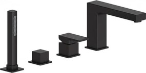 Mexen Cube rubinetto per vasca, nero - 72932-70
