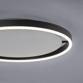 Leuchten Direkt 15391-13 - Plafoniera LED dimmerabile RITUS 20W/230V nero