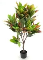 Pianta artificiale Croton 120h 134 foglie