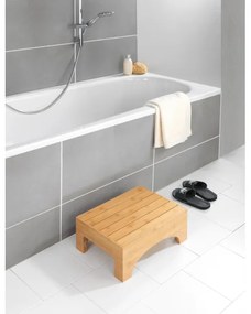 WENKO 24870100 - Sgabello BAMBUSA 40x30 cm marrone
