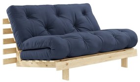 Divano letto blu 140 cm Roots - Karup Design