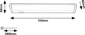 Rabalux 78057 - Lampada LED sottopensile EASY LIGHT LED/5W/230V 4000K bianco