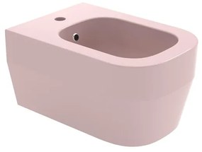 Bidet sospeso rosa lucido tutto evo OLYMPIA CERAMICA L 36 x H 42 x P 53 cm