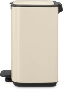 Cestino per la spazzatura beige in acciaio con pedale 4 l Bo – Brabantia