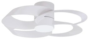Ventilatore da soffitto Rose bianco, D. 65 cm MANTRA